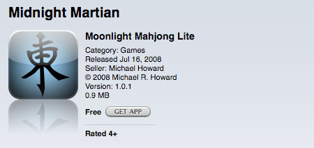 [App Store] Moonlight Mahjong