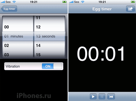 [App Store] Egg Timer. Кулинарный таймер