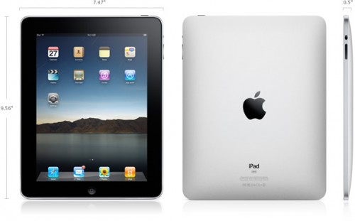 Размеры iPad