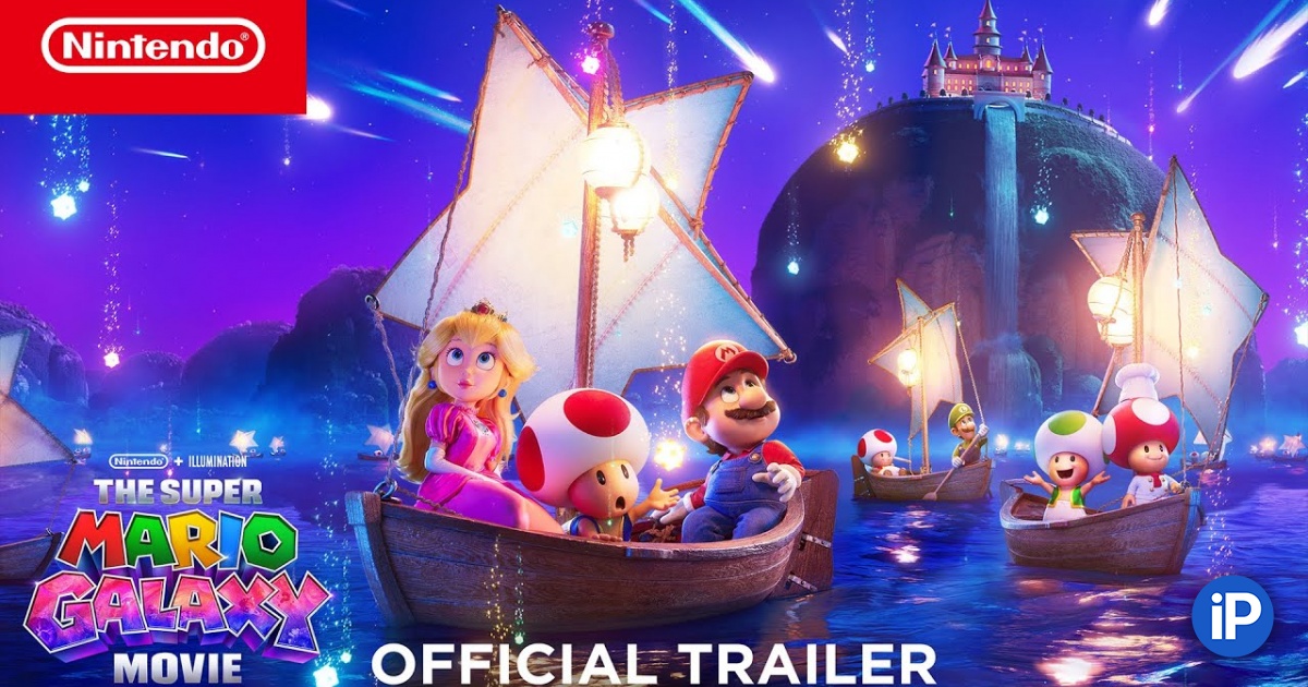 Nintendo выпустила первый трейлер анимационного фильма The Super Mario Galaxy Movie. Это сиквел «Братьев Супер Марио в кино»