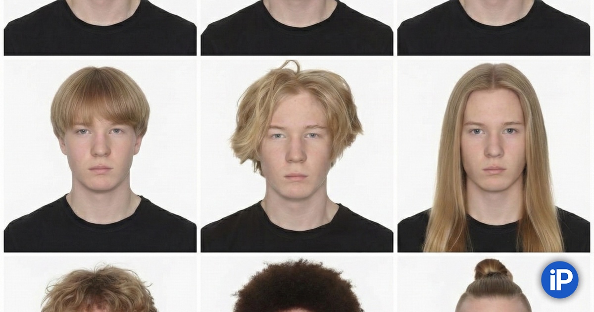 Одно фото и сразу девять образов. Промт, который меняет прическу как по щелчку