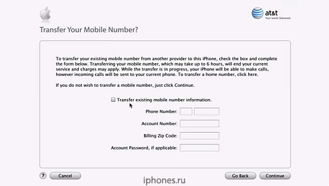 Activate your iPhone