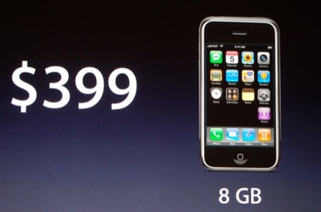 Apple Event. Стоимость 8-гигабайтного iPhone упала на 200 долларов