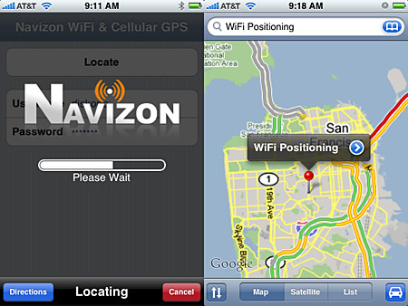 GPS на iPhone. Первая ласточка
