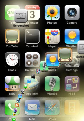 Dock iPhone скриншоты, screenshots