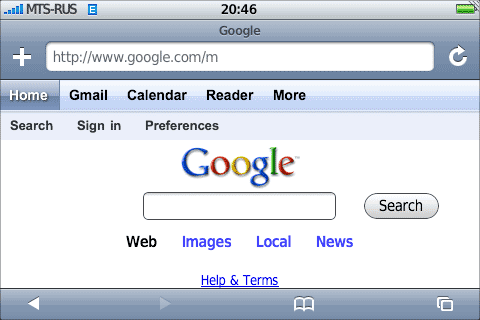 Мобильный Google