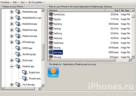 iPhone Browser