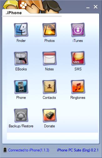 iPhone PC Suite Eng 0.2.1