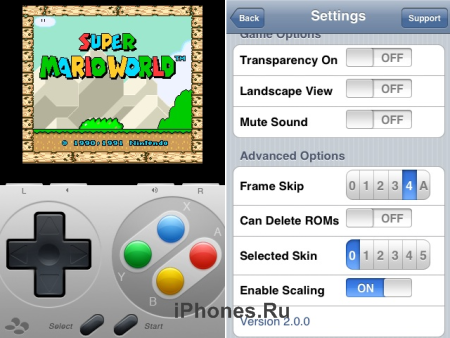 SNES4iPhone 2.0