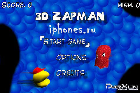 3DZapman – ответ PacMan’у