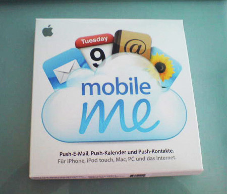 MobileMe доставили досрочно и по ошибке