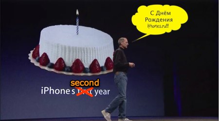 С Днём Рождения iPhones.ru!!!
