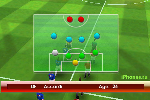 Real Soccer 2009. Первый футбольный симулятор на iPhone
