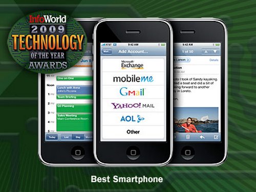 iPhone – лучший смартфон 2008 года по версии InfoWorld