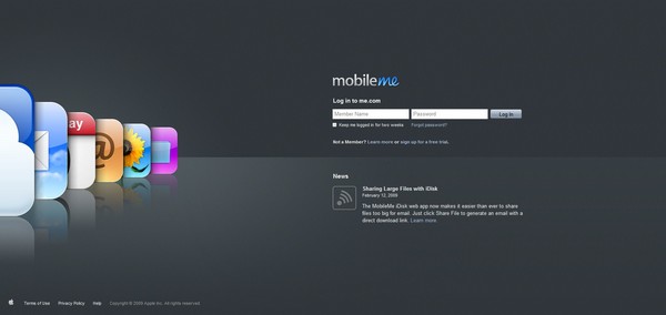 Апдейт MobileMe