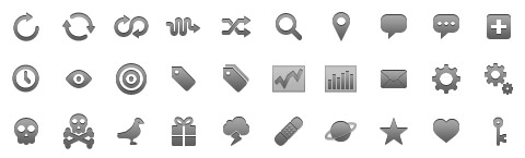 iphone toolbar icons