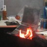 ноутбук сгорел