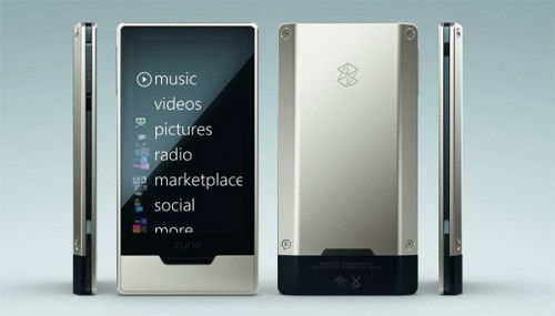 platinum zune hd