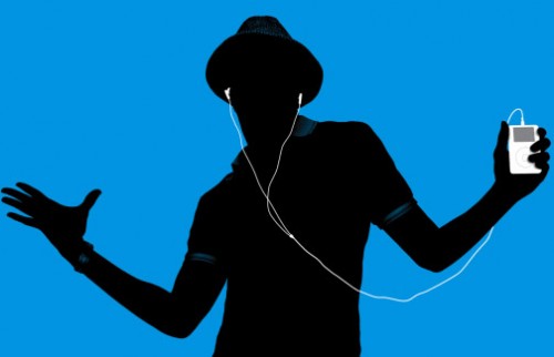 ipod people blue