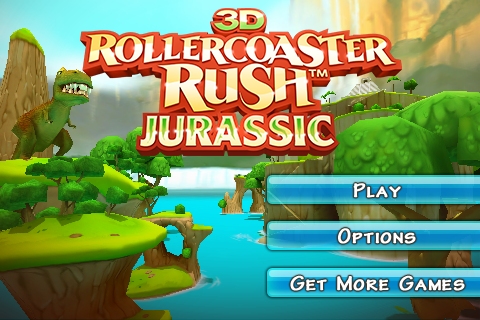 3D Rollercoaster Rush Jurassic