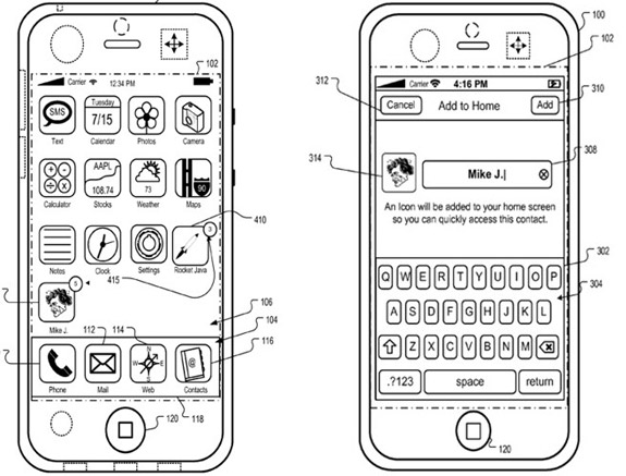 iPhone OS 4.0 вынесет контакты на Springboard?