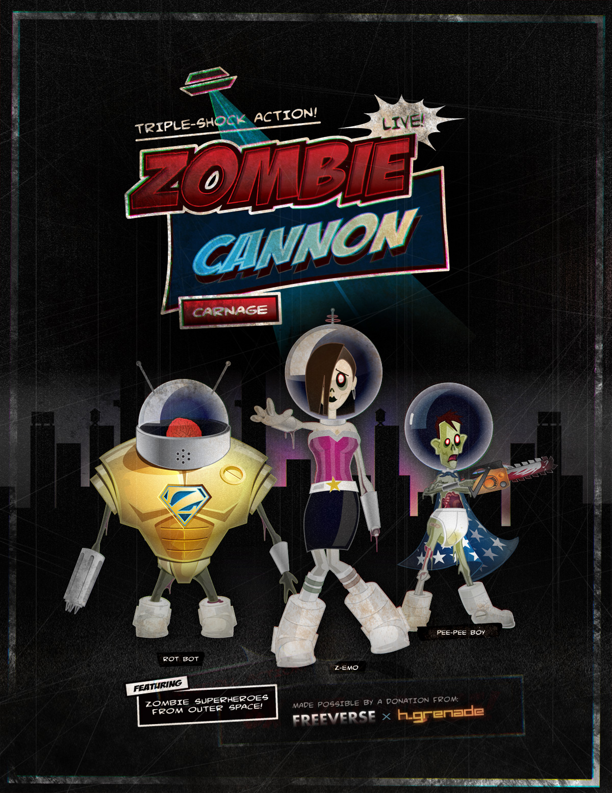 Zombie Cannon Carnage
