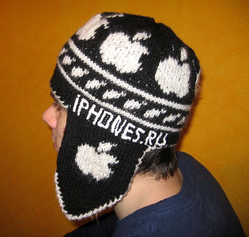 Елена Захарова: зимняя шапка 