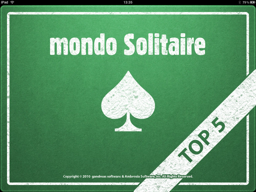 mondo Top 5 Solitaire