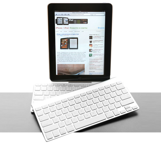 Сравнение двух клавиатур для iPad