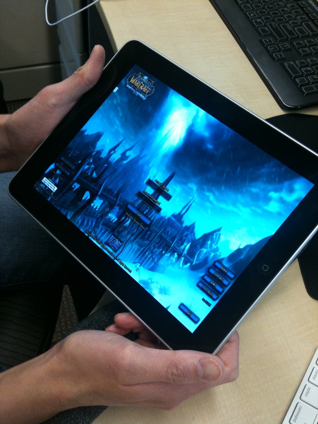WOW! World of Warcraft на iPad уже скоро