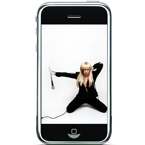 Lady GaGa и iPhone 4G