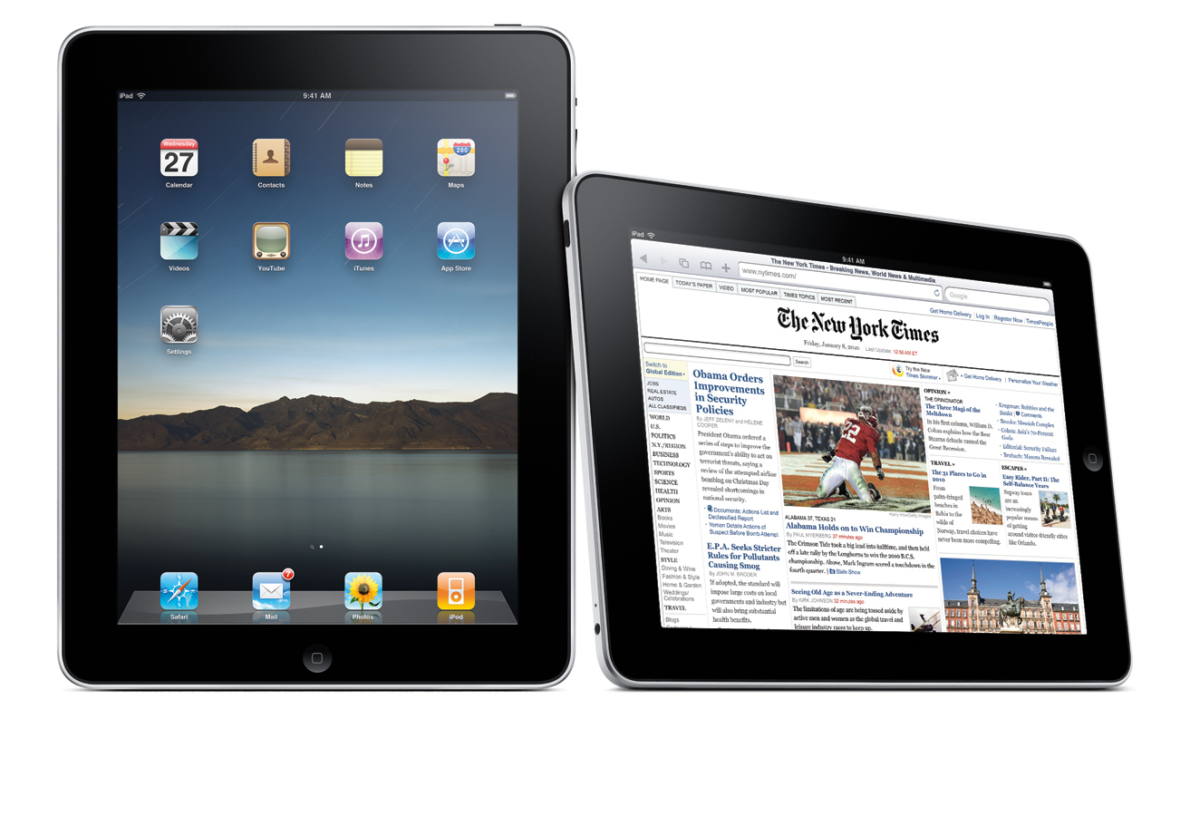 iPad набирает обороты в роли читалки