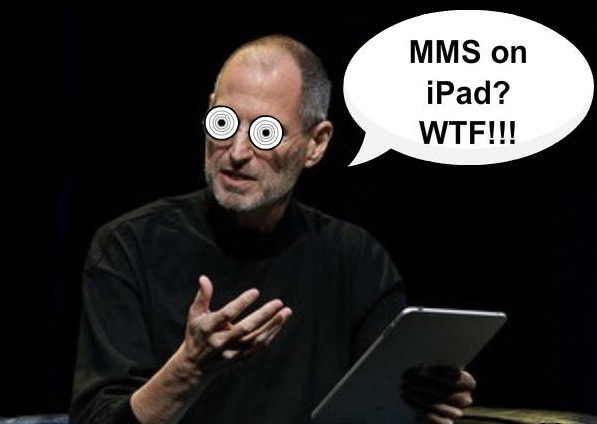 iPad 3G сможет отсылать MMS