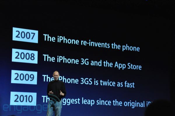 Еще одно сравнение iPhone 3GS и 4