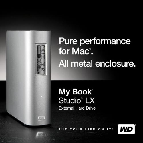Алюминиевый HDD от Western Digital специально для Mac