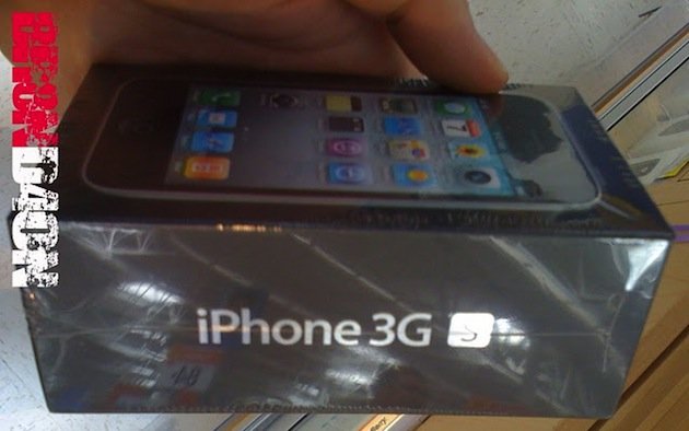 Первое фото iPhone 3GS 8GB