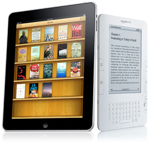 iBooks vs Kindle – электронная бумага мнется под натиском