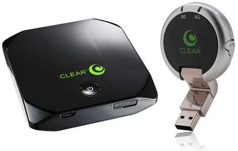 Clear представляет новые модемы WiMAX(4G)