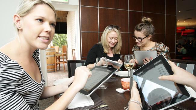iPad в роли меню ресторана