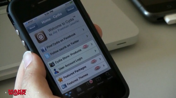 Создатель Cydia показал джейлбрейк iPhone 4