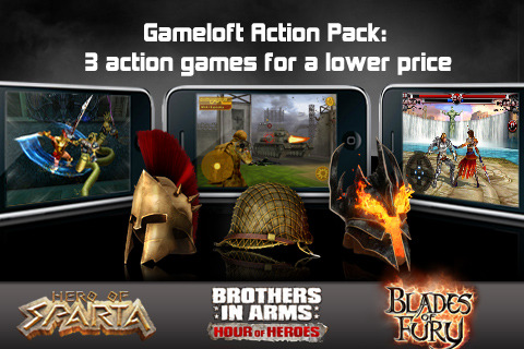 Gameloft Action Pack – 3 в 1