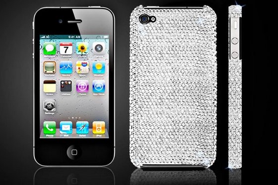 iPhone 4 в стразах Swarovski