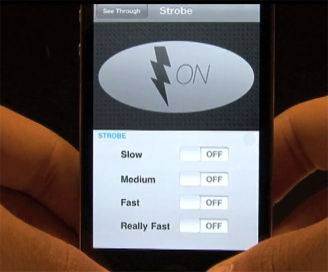 Strobe Pro: настоящий стробоскоп
