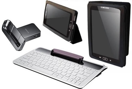 Samsung Galaxy Tab обзаводится модными аксессуарами, поддержкой CDMA
