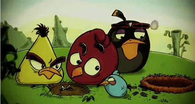Angry Birds на большом экране