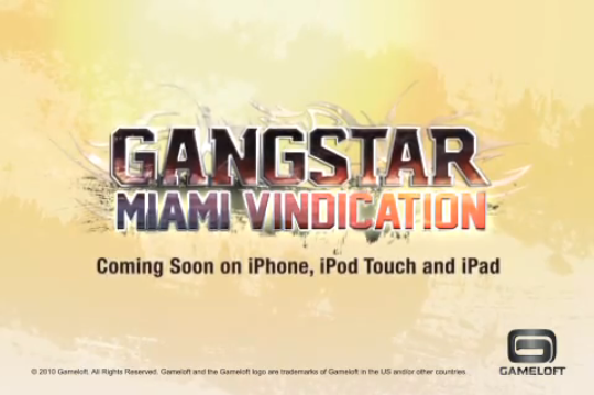 Gangstar: Miami Vindication — продолжение GTA-подобного экшена