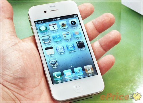 Белый iPhone 4 объявился в Китае