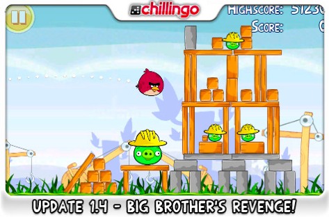Angry Birds обновилась до версии 1.4.1