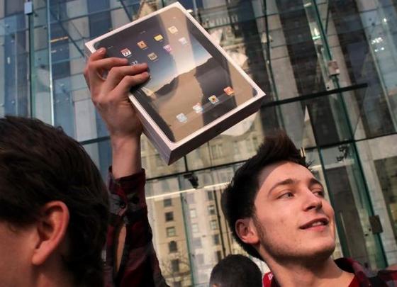 Apple производит 2 миллиона iPad каждый месяц