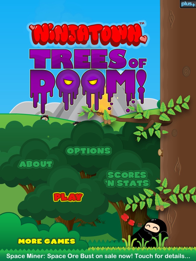 Великолепная игра Ninjatown: Trees Of Doom! приходит на iPad